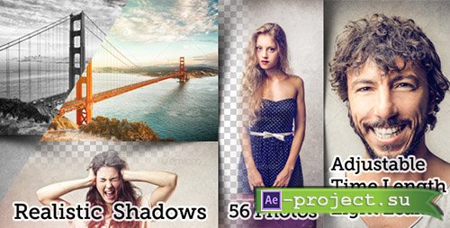 Videohive: Flexible Split Screen 56 Photo Slideshow - Project for After Effects 