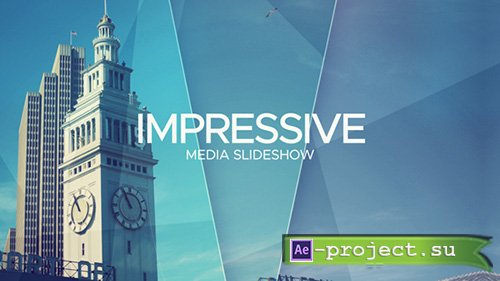 Videohive: Impressive Media Slideshow - Project for After Effects 