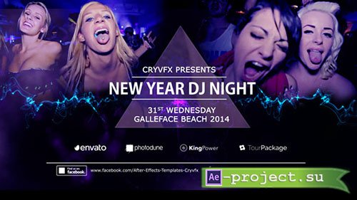 Videohive: DJ Blockbuster Night - Project for After Effects 