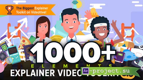 Videohive: Explainer Video Toolkit 3 V3.4 - Project for After Effects