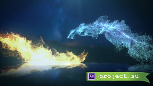 Videohive: Ice And Fire Logo - Project for After Effects 