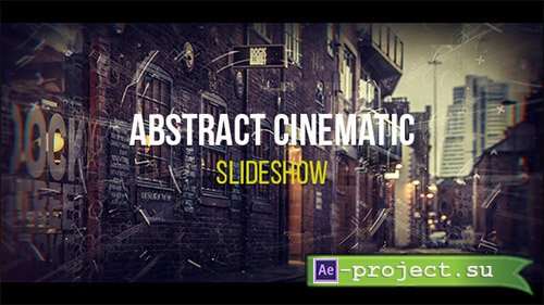 Videohive: Abstract Cinematic Parallax Opener | Slideshow - Project for After Effects 