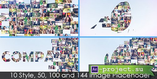 Videohive: Multi-Image Logo Reveal V.4 (10in1) - Project for After Effects 