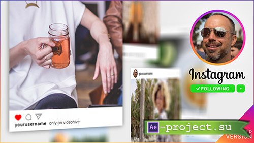 Videohive: Instagram Promo 3D Gallery - Project for After Effects 