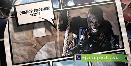 Videohive: Comics Forever - Project for After Effects 
