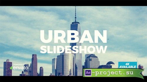 Videohive: Dynamic Urban Slideshow - Project for After Effects 