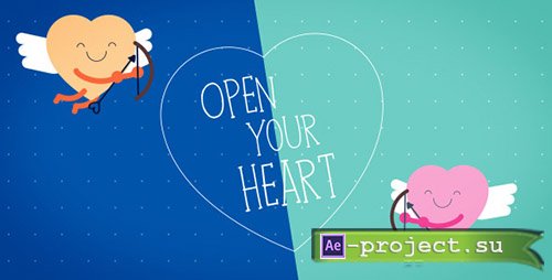 Videohive: Funny Valentines Card - Project for After Effects 