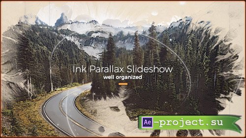 Videohive: Ink Slideshow 19826950 - Project for After Effects 