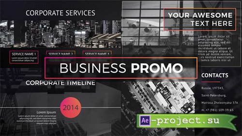 Videohive: Business Promo 19925068 - Project for After Effects 