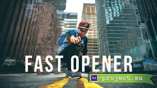 Videohive: Fast Opener 19881498 - Project for After Effects 