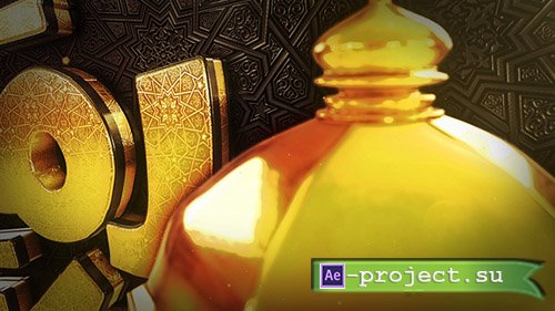 Videohive: Ramadan Goldish Opener - Project for After Effects 