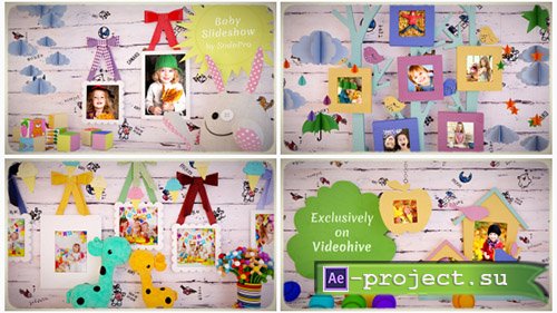 Videohive: Baby Slideshow 19488048 - Project for After Effects 