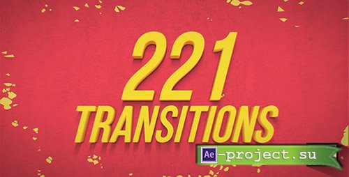 Videohive: Big Pack Transitions - Project for After Effects 