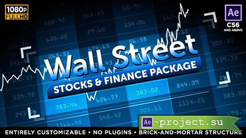 Videohive: Wall Street - Stock Market and Finance Package - Project for After Effects 