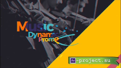 Videohive: Music Dynamic Promo 19492778 - Project for After Effects 