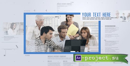 Videohive: Mosaic History Company - Project for After Effects 