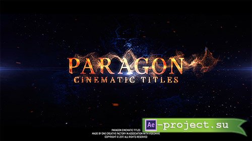 Videohive: Paragon Cinematic Titles - Project for After Effects 