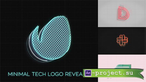 Videohive: Minimal Tech Logo Reveals - Project for After Effects 