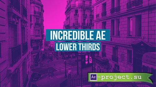 AE Lower Thirds - Project for After Effects (Videohive)