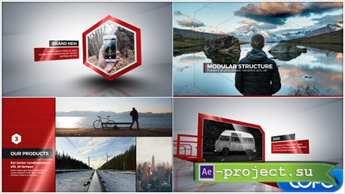 Videohive: Corporate Profile Video - Project for After Effects 