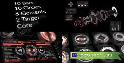 Videohive: HUD 19756555 - Project for After Effects 