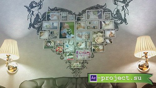 Photo Wall Wedding Slideshow - After Effects Templates