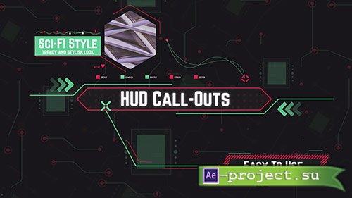 Videohive: HUD Call-Out - Project for After Effects 