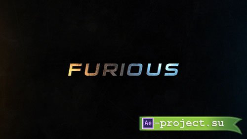Videohive: Furious | 50 Titles Presets - Project for After Effects 