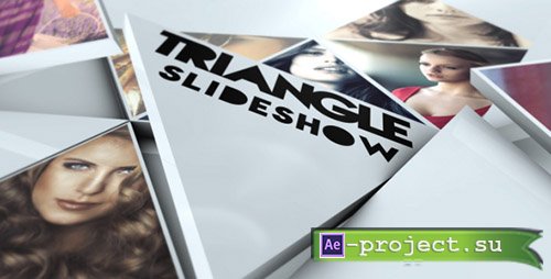 Videohive: Triangle Slideshow 19374319- Project for After Effects 