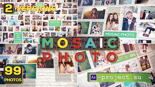 Videohive: Mosaic Photo - Project for After Effects 