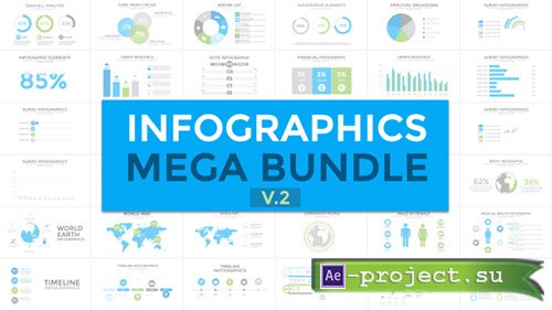 Videohive: Infographics Mega Bundle 19185270 - Project for After Effects