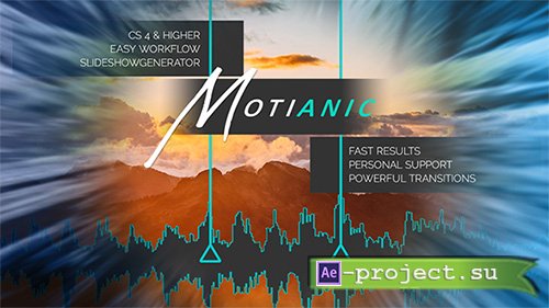 Videohive: Motianic - Slideshow Creator - After Effects Project & Script 