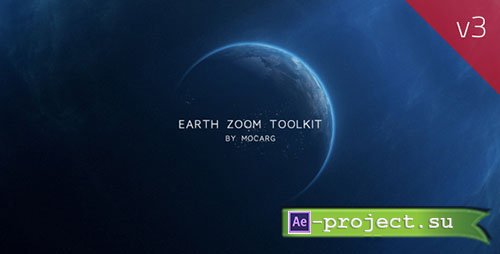 Videohive: Earth Zoom Toolkit - Project for After Effects 