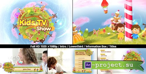 Videohive: Kids TV Show Pack - Project for After Effects 