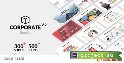 Videohive: Corporate Bundle & Infographics - Project for After Effects 