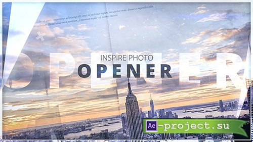 Videohive: Inspire Photo Opener - Project for After Effects 