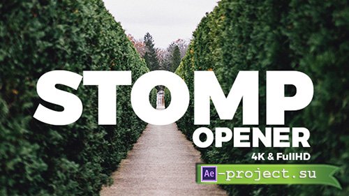 Videohive: Stomp Opener 20000940 - Project for After Effects 
