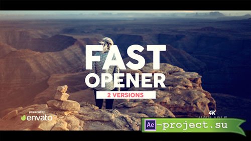Videohive: Fast Opener 20027138 - Project for After Effects 