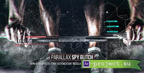 Videohive: Parallax Spy Glitch - Project for After Effects 