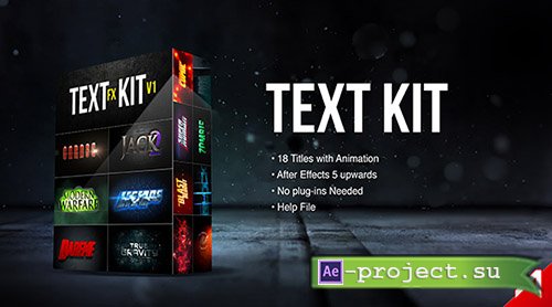 Videohive: Title Fx Kit v.1 - Project for After Effects 
