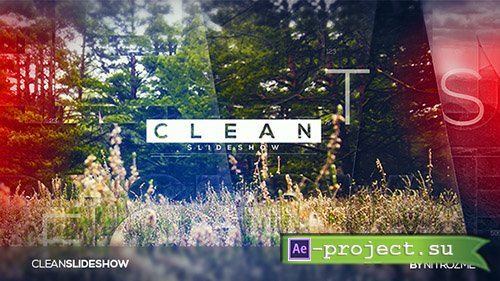 Videohive: Clean Slideshow 19809592 - Project for After Effects 