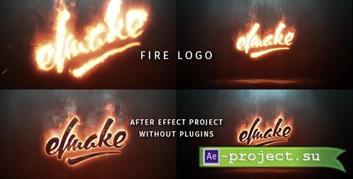 Videohive: Fire Logo 19209644 - Project for After Effects 