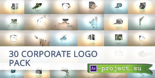 Videohive: 30 Corporate Logo Animation Pack - Project for After Effects 