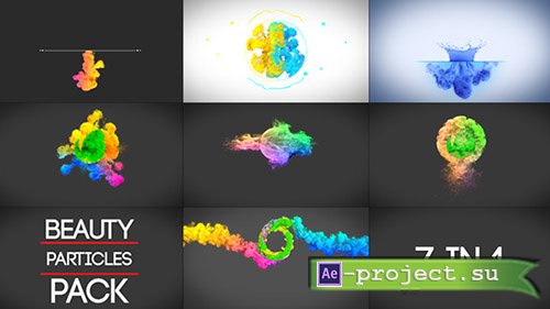 Videohive: Beauty Particles Logo Pack - Project for After Effects 