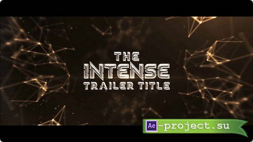 The Intense Trailer Titles - After Effects Template