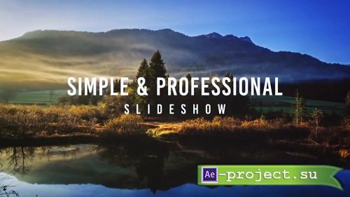 Simple Professional Slideshow 36442 - After Effects Templates