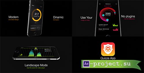 Videohive: iPromo - App Presentation - Project for After Effects 