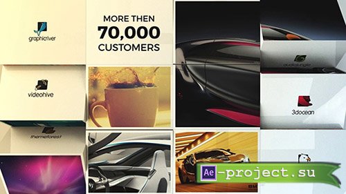 Videohive: 3D Slideshow e-store / e-commerce - Project for After Effects 