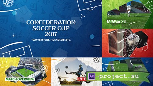 Videohive: Confederation Football (Soccer) Cup Opener - Project for After Effects 