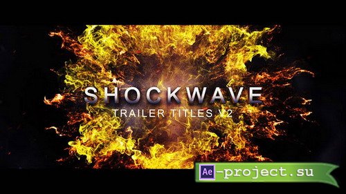 Shockwave Trailer Titles v2 - After Effects Template